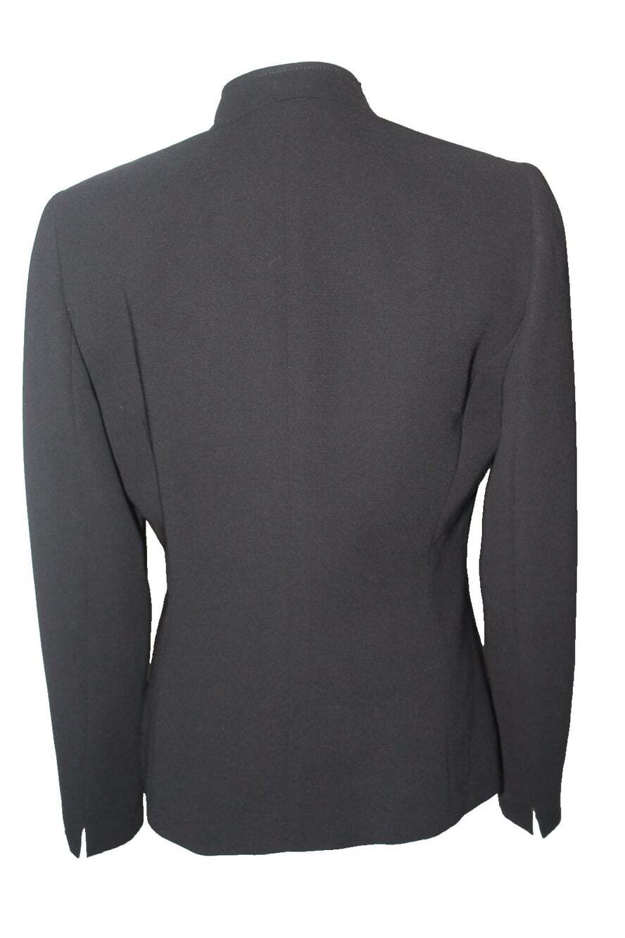 Tahari Black Suit Jacket Women's Size 4 Career Business Blazer Lined Classic - Picture 6 of 9